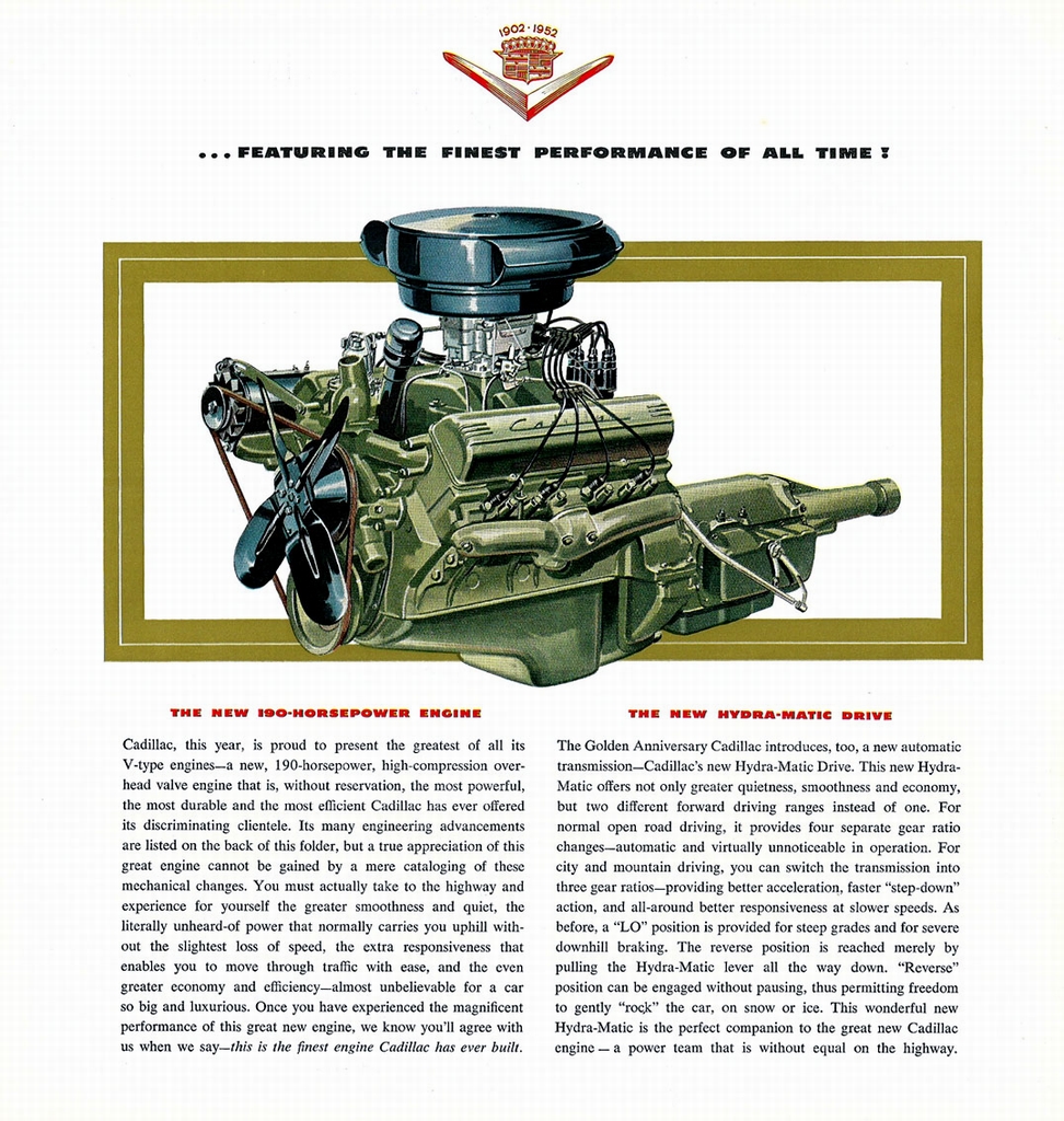 1952 Cadillac Foldout Page 10